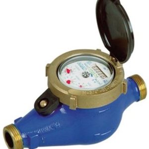 Đồng hồ nước lắp ngang bằng gang nối ren