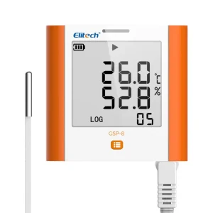 Thiết bị ghi nhiệt độ độ ẩm Elitech GSP-8 – Xuất PDF trực tiếp