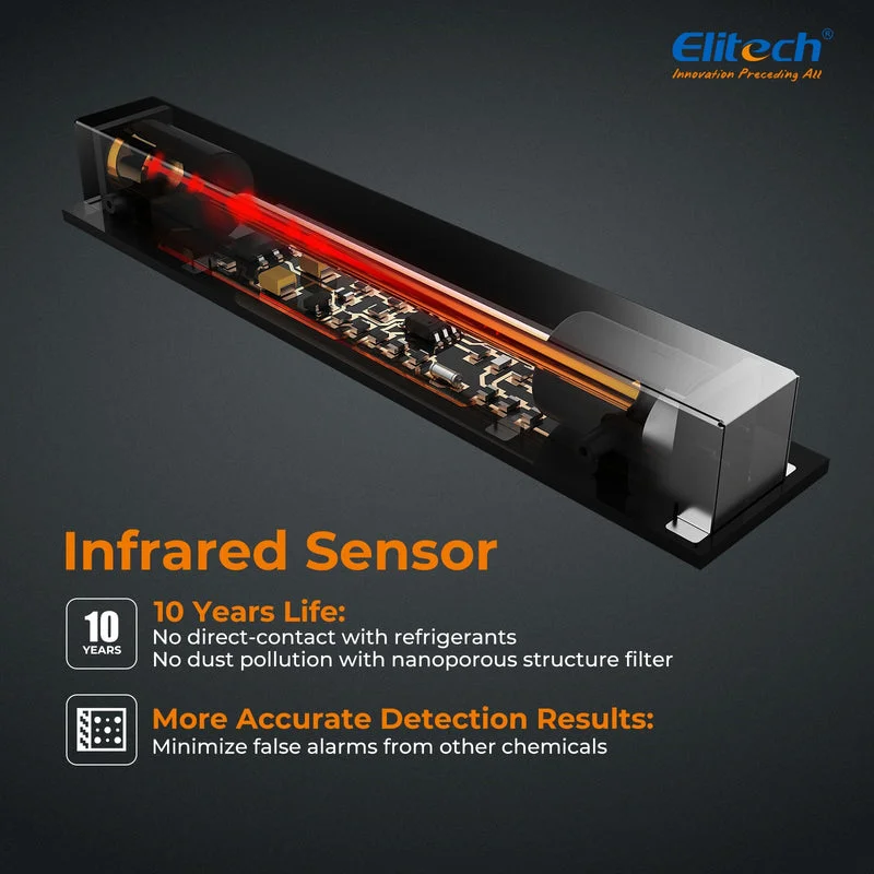 Máy phát hiện rò rỉ môi chất lạnh Elitech ILD-300 - Ảnh 5